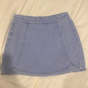 Pacsun Jean Mini Skirt
